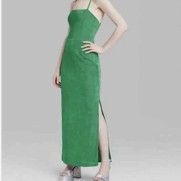 COPY - Brand new with tags. Beautiful Green Wild fable Maxi Dress - Picture 2 of 4